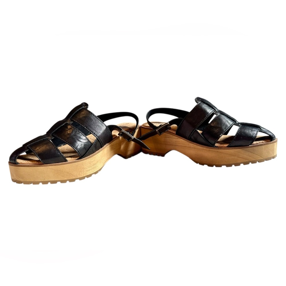 Kelsi Dagger Wooden Platform Fisherman Sandals - Size 9 / NWOT - Picture 11 of 11